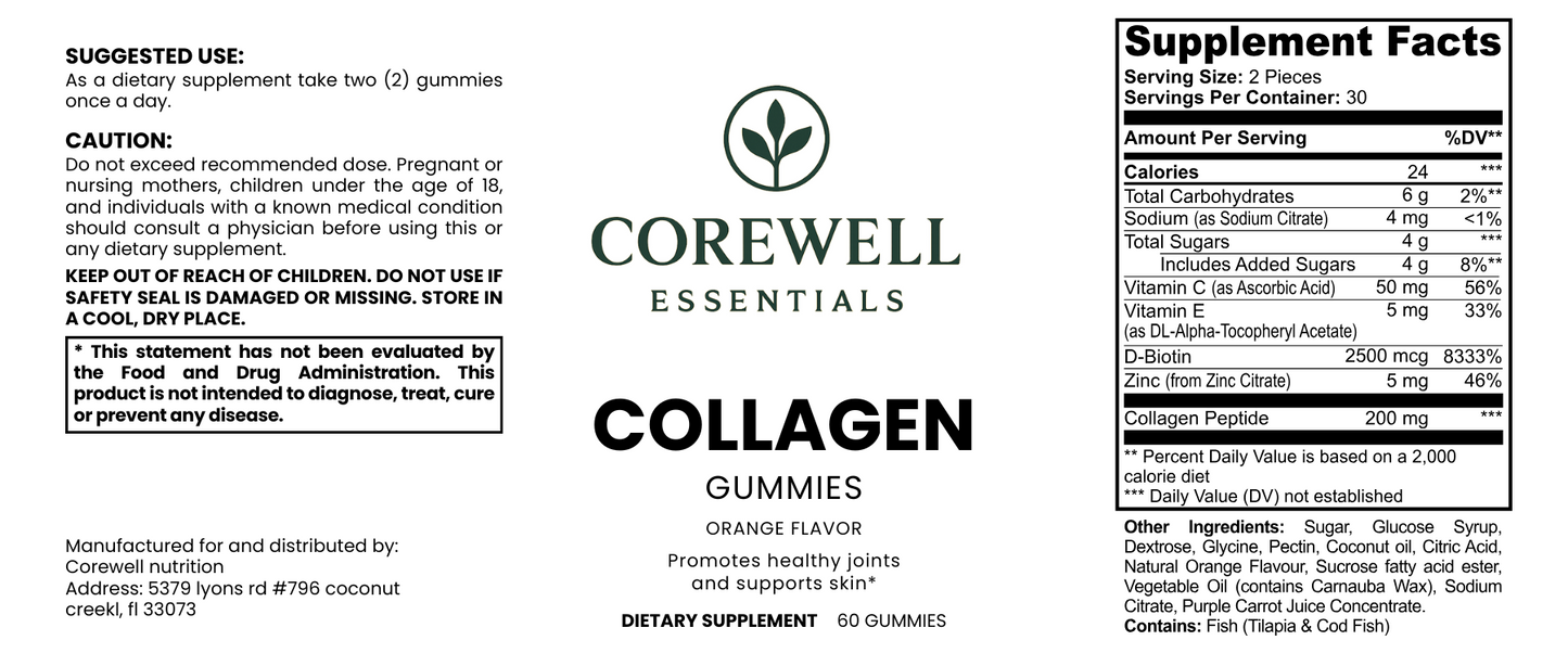 Collagen Gummies (Adult)