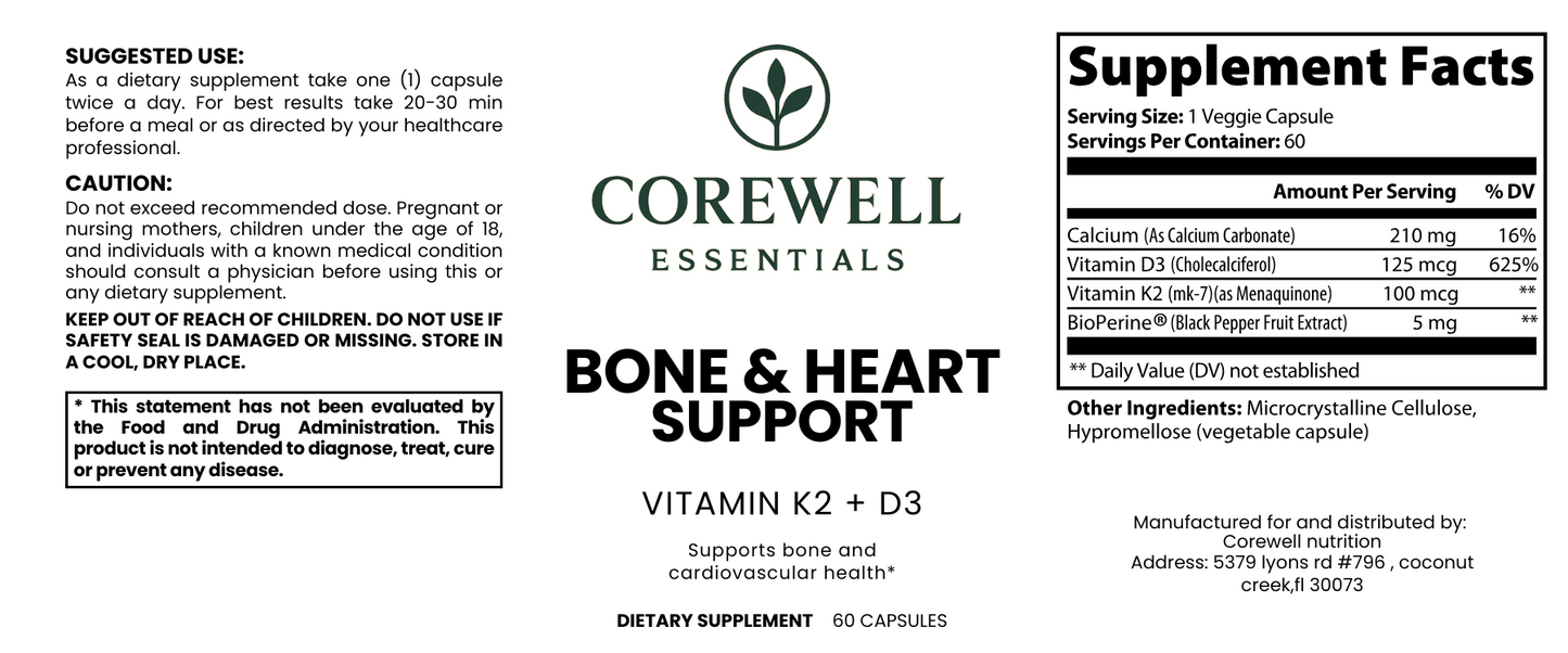 Bone & Heart Support